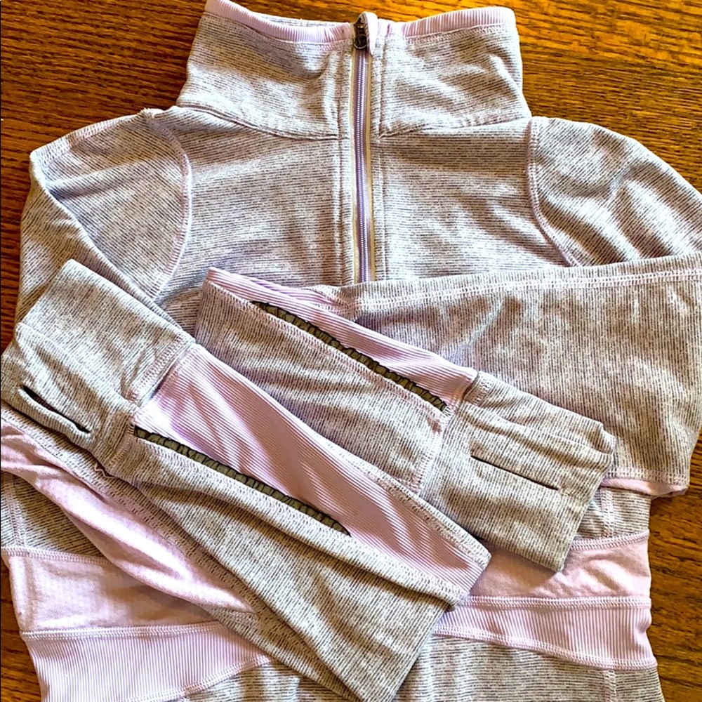 Lululemon long sleeve run top. Size 6.